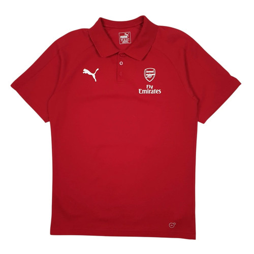 Puma red polo shirt arsenal - puma,