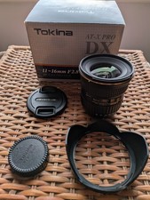 Tokina 11-16mm F2.8 DXII Lens