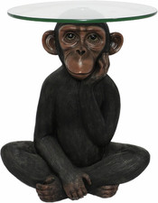 Monkey Base Resin Side Table