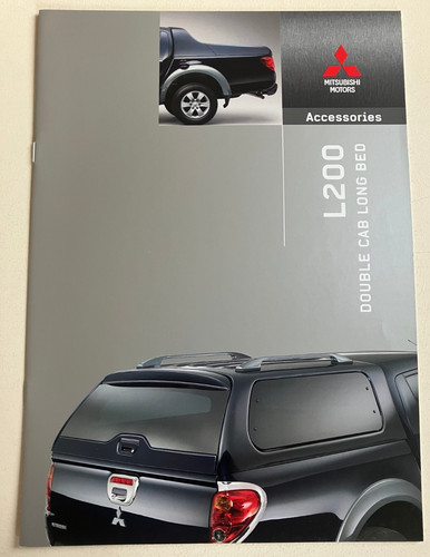 Mitsubishi l200 double - ., cab