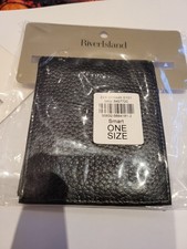 RIVER ISLAND Black Pebbled