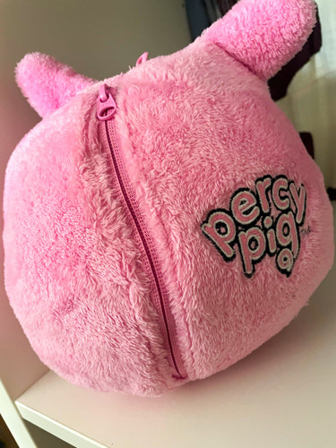 Percy pig pink hooded - percy,