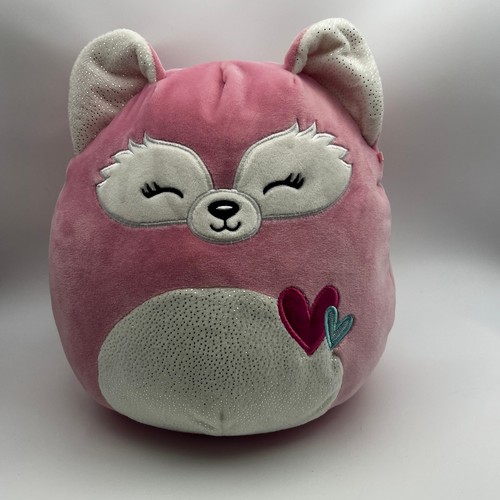 Squishmallow pink fox - pink,