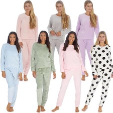 Ladies Flannel Fleece Pyjamas