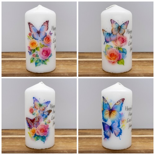 Personalised birthday candle - birthday,
