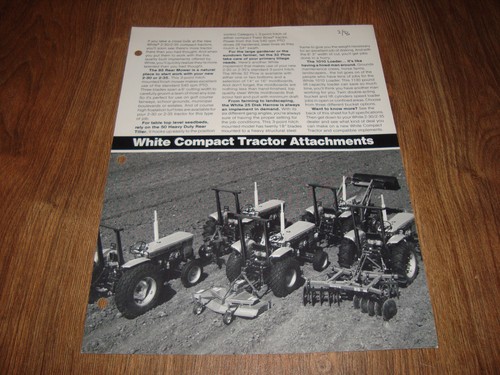 Vintage white compact - vintage, tractor