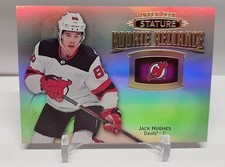 2019-20 Upper Deck Stature Rookie Reliance Jack Hughes Devils