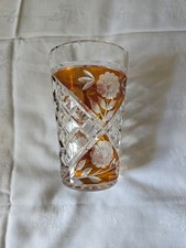 Vintage Bohemian Czech Cut