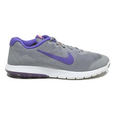 NIKE Womens Flex Experience RN 6 Trainers Low Top Footwear Grey Purple Synthetic