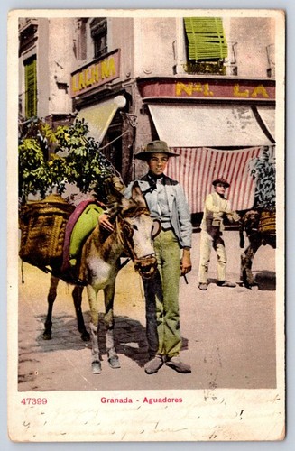 Antique spain postcard - antique,