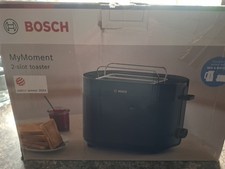 Bosch Toaster My Moment TAT2M123GB 2 Slot BLACK. New. With a defect. Works.