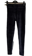 M&S COLLECTION STRETCH CORD LEGGINGS NAVY SIZE 6 REGULAR 