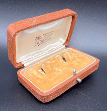 Antique/Vintage Tan Mock Croc