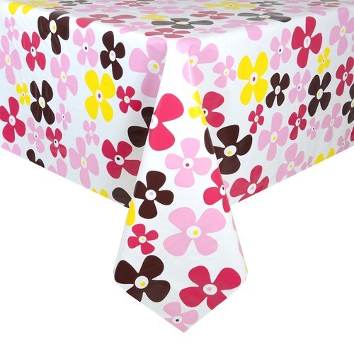 Wipe clean tablecloth - tablecloth, vinyl