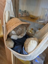 Non Non Rabbit Sofftees by Gemini Toys Plush Soft Toys Bunny in Hammock