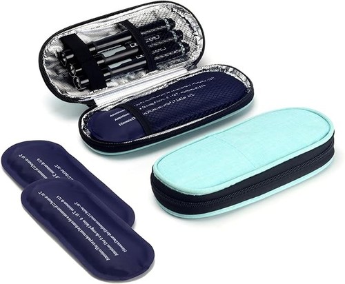 Insulin cooler travel case - cooler, &