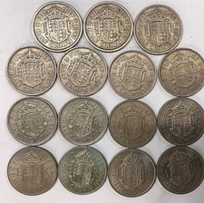 HALF CROWNS DATE RUN SETS FROM