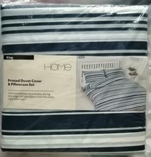 HOME Printed Duvet Cover &