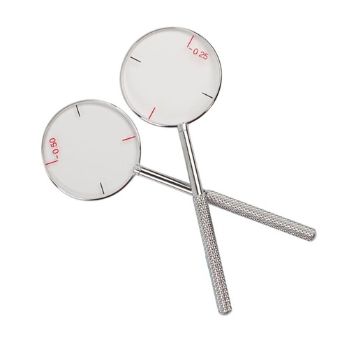 2pcs round optical cross - round,