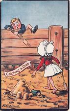 TUCK OLD POSTCARD SEASIDE