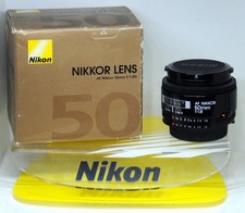 Nikon Nikkor Lens AF Nikkor 50mm f/1.8D - Excellent Condition Including Box