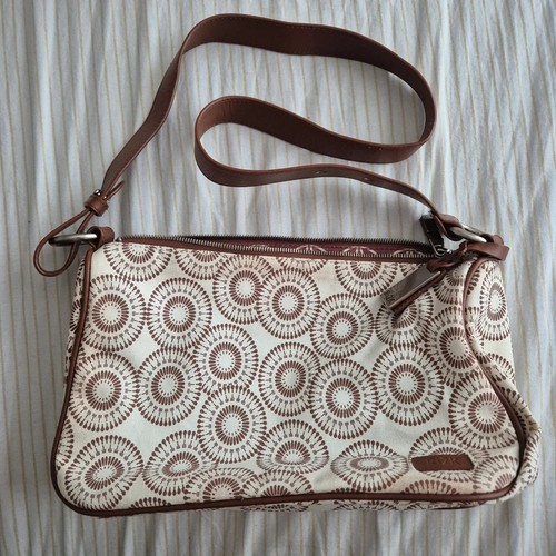 Ri2k canvas shoulder bag cream - ri2k,