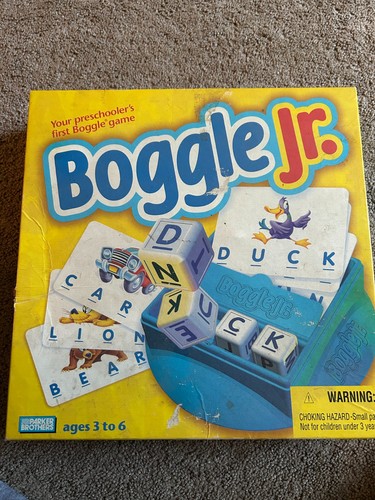 Parker brothers boggle - parker, jr