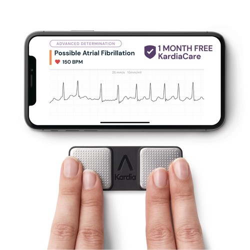 Kardiamobile lead ecg - kardiamobile, 1-lead