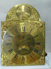Antique 12" Arched Brass Dial