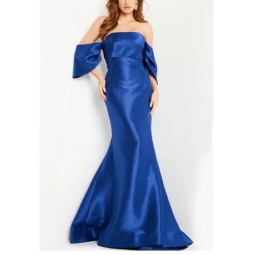 Jovani royal blue - jovani, satin