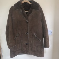 Ladies Vintage Real Sheepskin