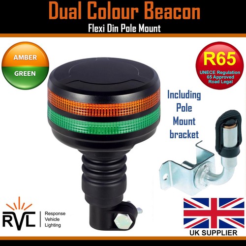 Amber green dual led - led, beacon