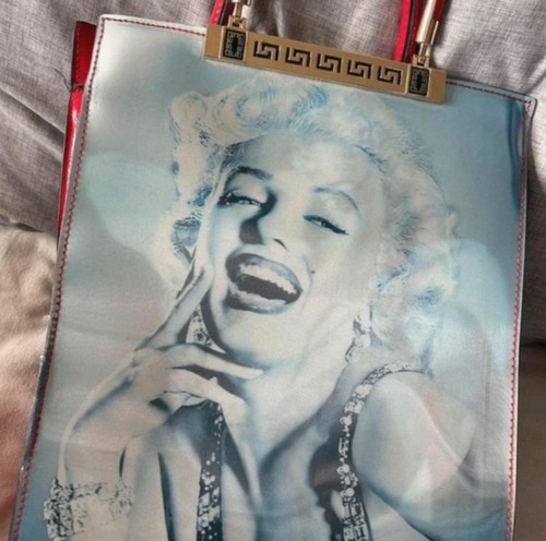 Marilyn monroe holographic bag - marilyn,