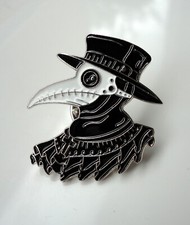 Macabre Pin Badge Plague