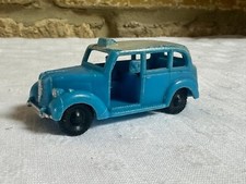 Vintage NFIC Hong Kong Plastic Austin FX3 Taxi Blue/White 1960`s
