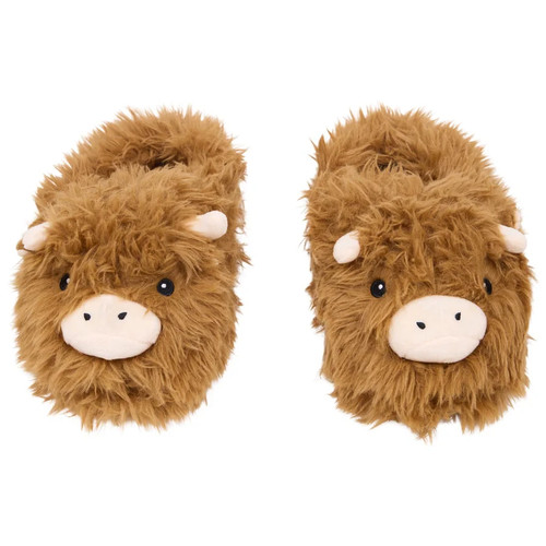 Highland cow slippers - cow,