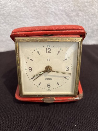 Vintage travel alarm - vintage, clock