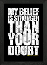 DWYANE WADE QUOTE Framed Wall