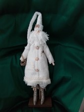 Handmade Santa In Snowy Coat