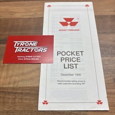 Massey Ferguson December 1990