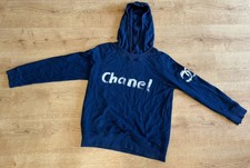 CHANEL Painted Logo Hoodie