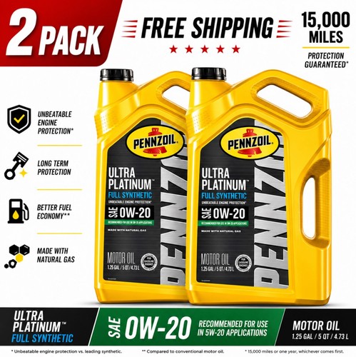 Pack pennzoil ultra platinum - pack,