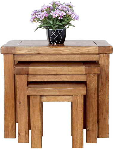 Solid oak nest - oak, tables