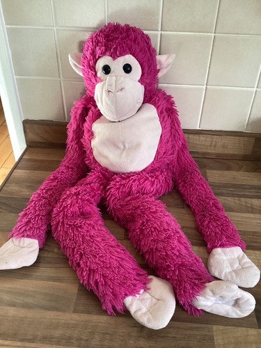 Smyths toys hot pink monkey - toys,