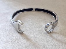 NEW !!!...Solid Titanium Unisex Spanner Torque Bangle.