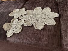  HANDMADE CROCHETED  DOILIES