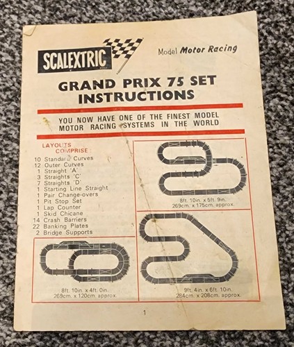 Scalextric 1960s set - 1960s,