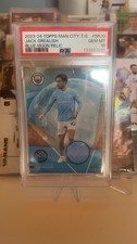 Man City Card Bundle Psa 10