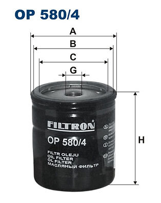 New oil filter - oil, for