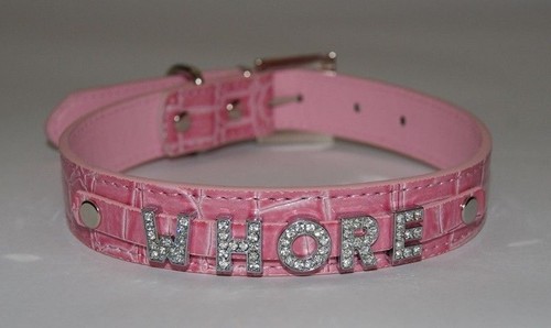 Whore pink bondage - pink, slag